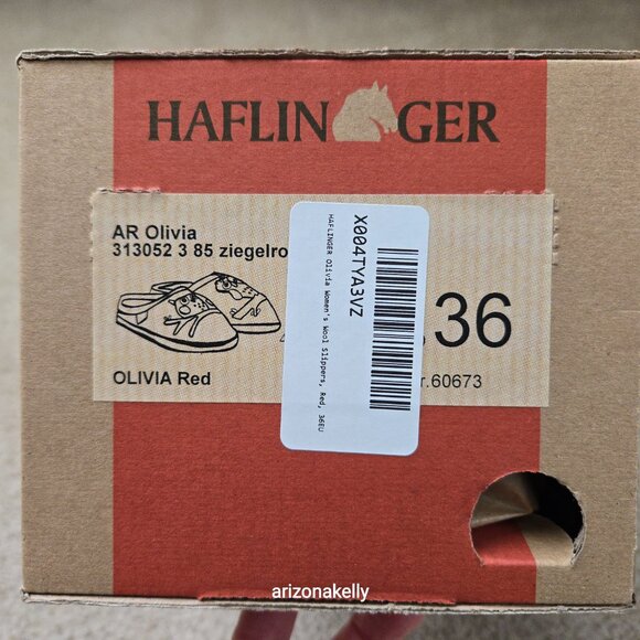 NIB Haflinger Wool Slippers Mr. & Mrs Owl Olivia Slippers 36 PRICE FIRM Bird - Picture 12 of 13